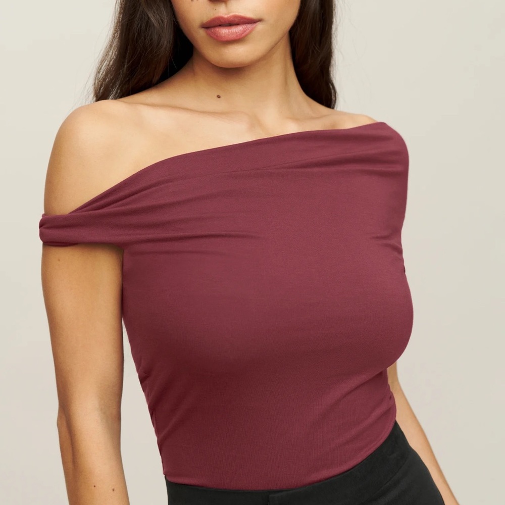Reformation Cello knit top